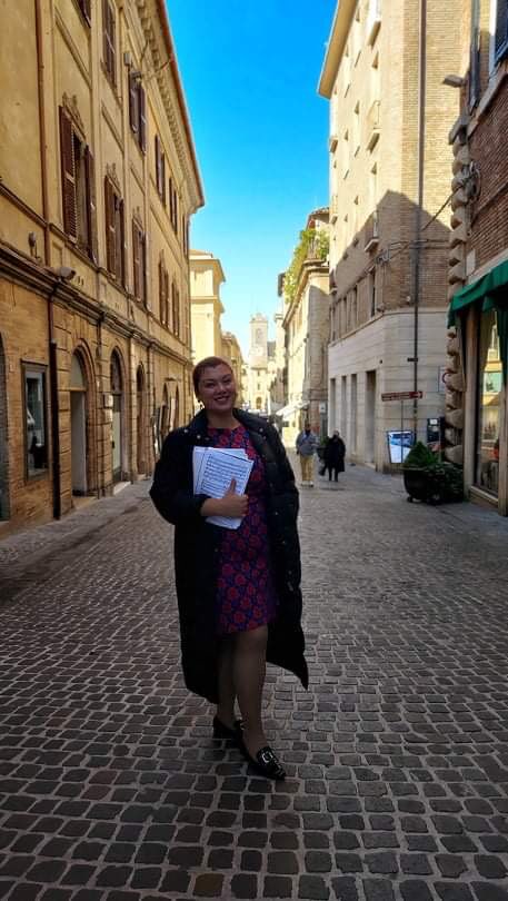 “Iavnana” Foundation Bought Ms. Magda Chichiashvili an Air Ticket to Italy 131529463 1626395194215089 4405622794623320544 N